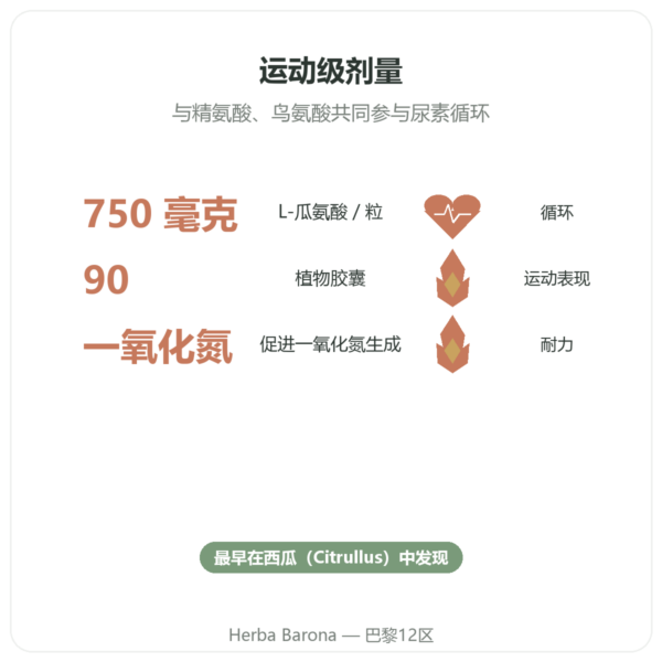 Citrulline 750mg - Now Foods - 90 粒胶囊 功效与数据 Paris Herba Barona