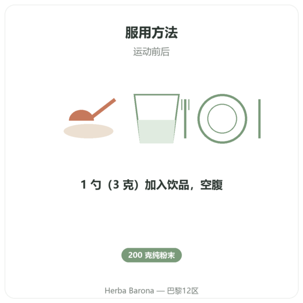 Doctor's Best 瓜氨酸粉末 200 g 使用方法与建议剂量 Paris Herba Barona