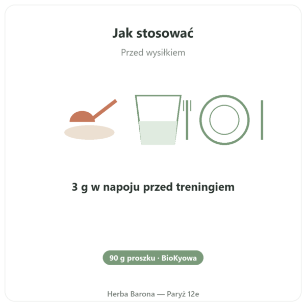 L-Cytrulina proszek BioKyowa 90 g – Nutrimuscle sposób użycia i dawkowanie Paris Herba Barona