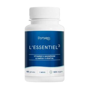 L' essentiel 3 – oméga-3 vitamine D magnésium – Dynveo – 60 Gél. – Cure 1 mois Dynveo Paris 12e Herba Barona