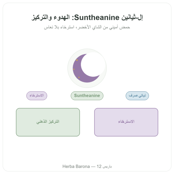 ل-ثيانين مع Suntheanine – 150 ملغ – 90 كبسولة نباتية – Doctor's Best عرض المنتج Paris Herba Barona