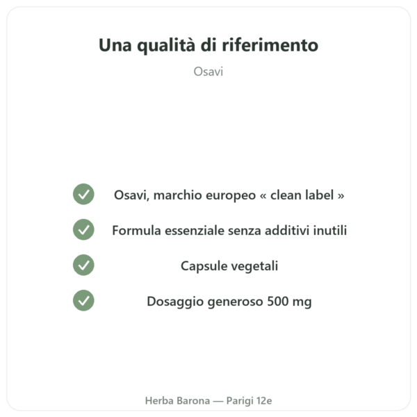 L-Triptofano 500 mg – Osavi – 60 Capsule Vegetali qualità Paris Herba Barona