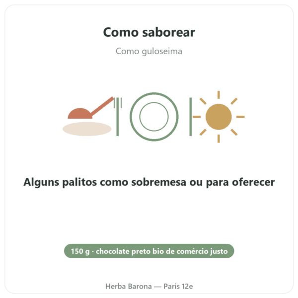 Laranjinhas BIO com Chocolate Preto – Saldac El Inti – 150 g modo de uso e dosagem Paris Herba Barona