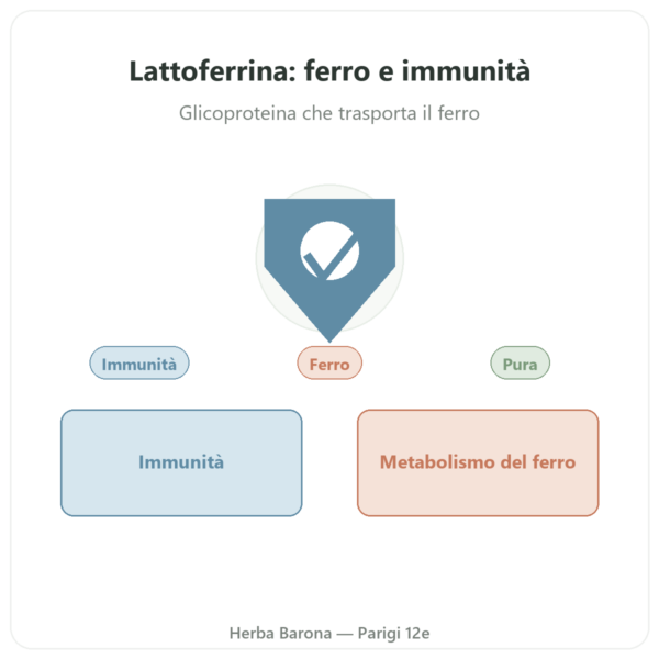 Lattoferrina Dynveo 200mg – 60 capsule DR caps presentazione Paris Herba Barona