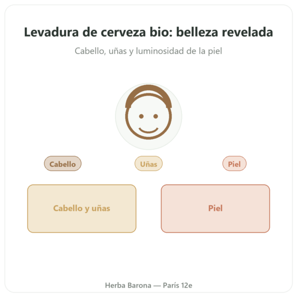 Levadura de Cerveza BIO Dynveo 120 cápsulas 550 mg presentación Paris Herba Barona
