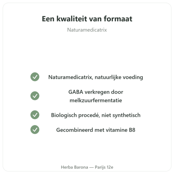 LF-GABA – Naturamedicatrix 60 capsules kwaliteit Paris Herba Barona