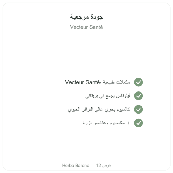 ليثوثامن بريتوني 500 ملغ – 80 كبسولة – Vecteur Santé الجودة Paris Herba Barona