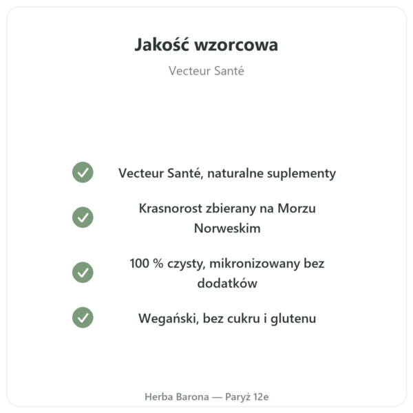 Lithothamnium w proszku 250 g - Vecteur Santé jakość Paris Herba Barona