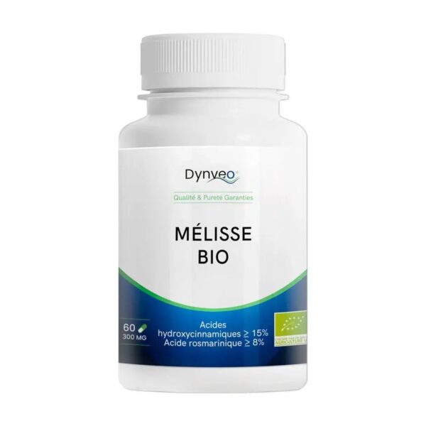 Mélisse bio – 60 Gélules – Dynveo Dynveo Paris 12e Herba Barona