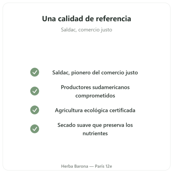 Maca Bio en Polvo Pederoso – Saldac – 250 g calidad Paris Herba Barona