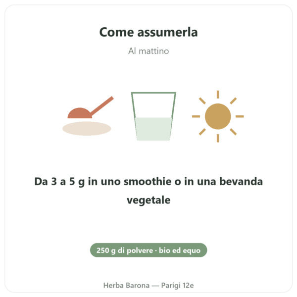 Maca Nera Bio in polvere Pederoso – Saldac – 250 g modo d'uso e dosaggio Paris Herba Barona