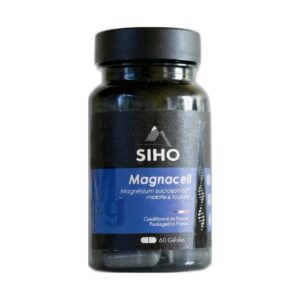 Magnacell SIHO complexe 3 magnésiums 60 gélules fond blanc Paris Herba Barona