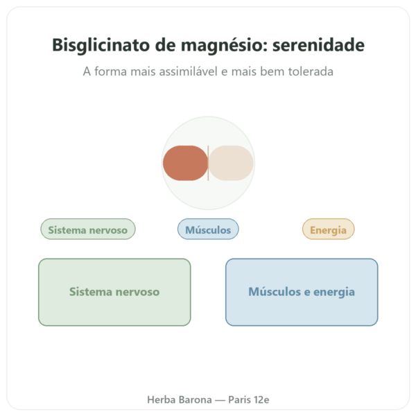 Magnésio Bisglicinato TRAACS® – 800mg – 180 cápsulas Dynveo apresentação Paris Herba Barona