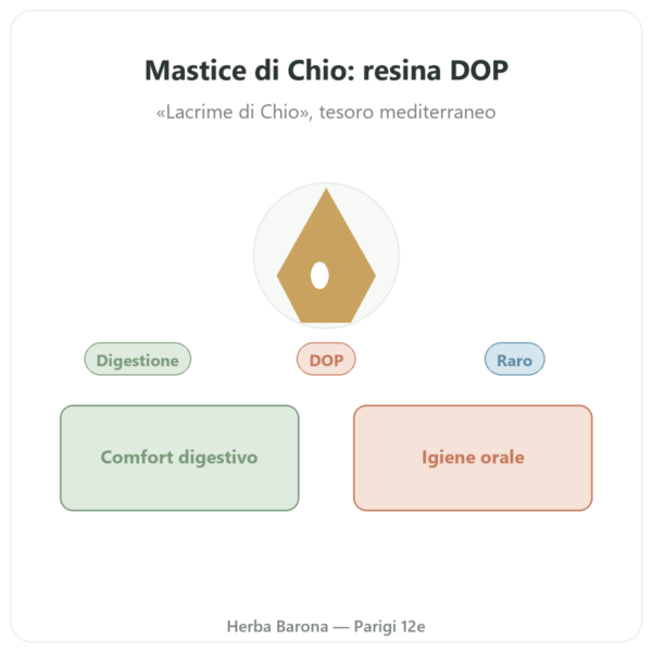 Mastice dell'Isola di Chio – 20g presentazione Paris Herba Barona