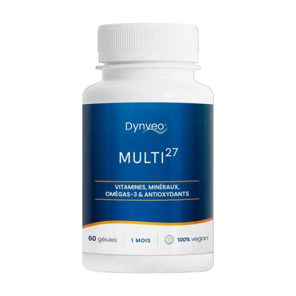 Multivitamines Multi 27 – Dynveo – 60 Gél. Dynveo Paris 12e Herba Barona