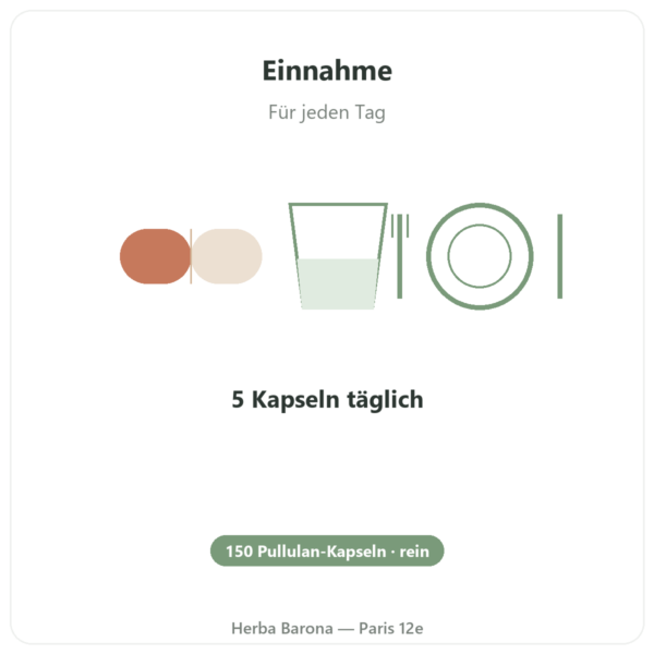 Myo-Inositol – Dynveo – 150 Kapseln Anwendung und Dosierung Paris Herba Barona