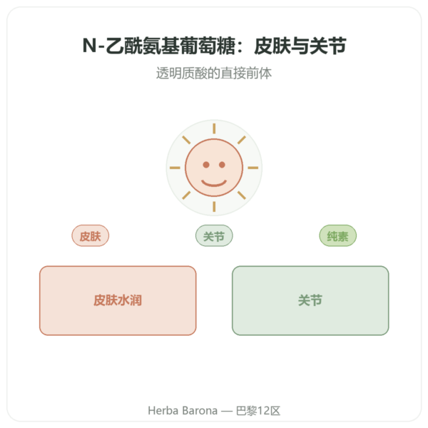 N-乙酰氨基葡萄糖(NAG)500mg – 60粒胶囊 – Dynveo 产品展示 Paris Herba Barona