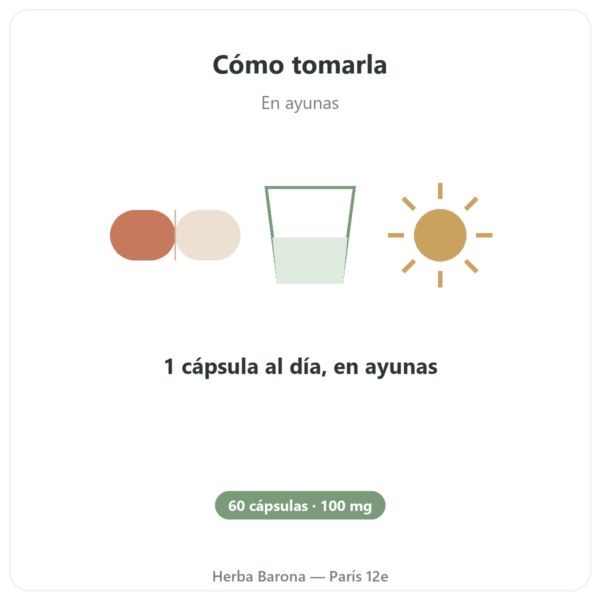 Nattokinasa Dynveo 100 mg – 60 cápsulas modo de empleo y dosis Paris Herba Barona