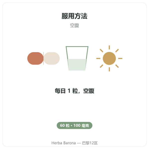 Dynveo 纳豆激酶 100 mg 60 粒胶囊 使用方法与建议剂量 Paris Herba Barona