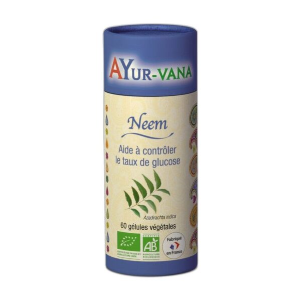 Neem Ayur-vana 60 gélules Paris 12e Herba Barona