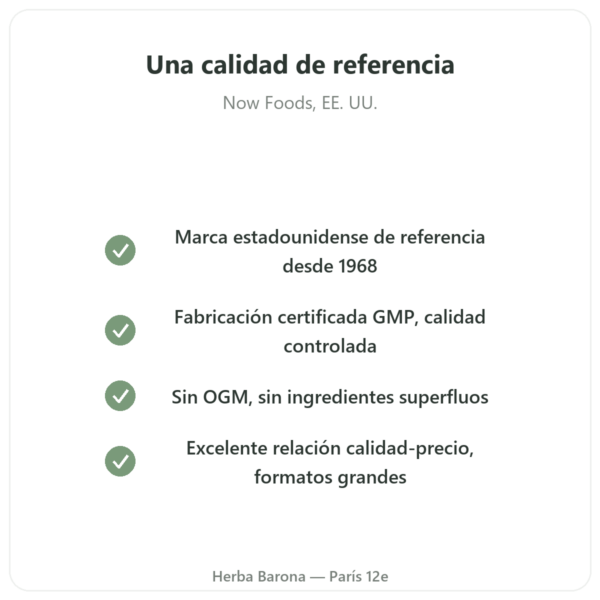Niacina B3 Flush Free – Sin Rubor – 90 Cápsulas Vegetales – Now Foods calidad Paris Herba Barona
