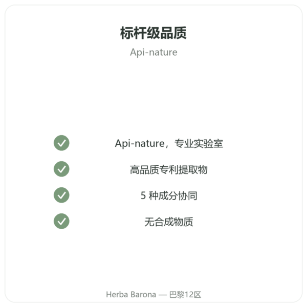 Nivel Vigueur – 40 粒胶囊 – Api-nature 品质保证 Paris Herba Barona