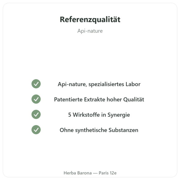 Nivel Vigueur – 40 Kapseln – Api-nature Qualität Paris Herba Barona