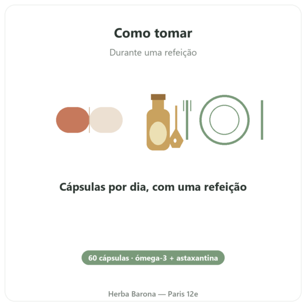Óleo de Calanus – Dr Jacob's – 60 cápsulas modo de uso e dosagem Paris Herba Barona