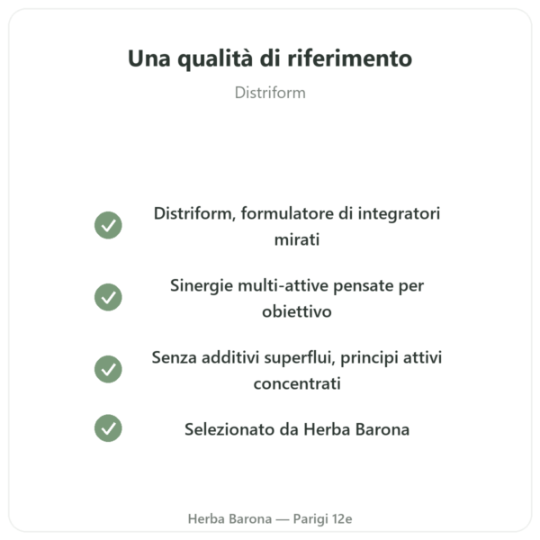 Olio di Fegato di Squalo Distriform 120 capsule qualità Paris Herba Barona