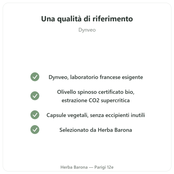 Olio di Olivello Spinoso Omega-7 – Dynveo – 60 capsule qualità Paris Herba Barona