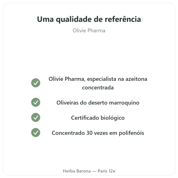 Olivie Riche / Olivie Force bio – 100 cápsulas – Olivie Pharma qualidade Paris Herba Barona