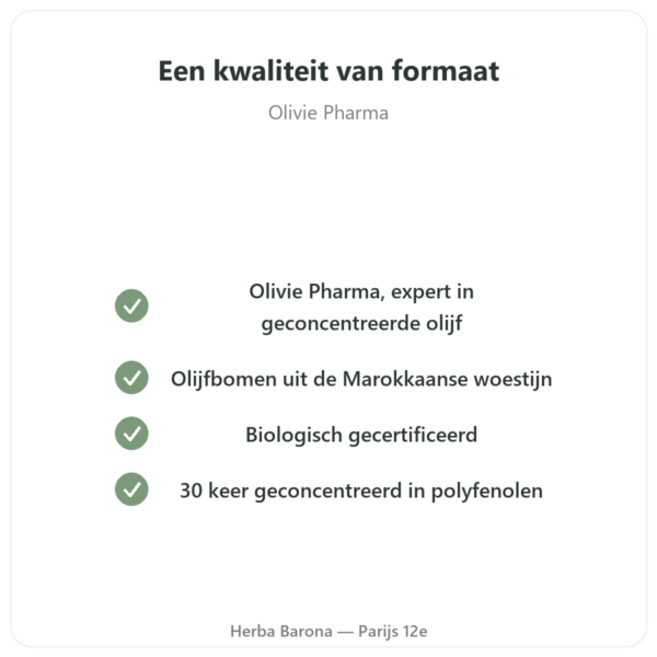 Olivie Riche / Olivie Force bio – 100 capsules – Olivie Pharma kwaliteit Paris Herba Barona