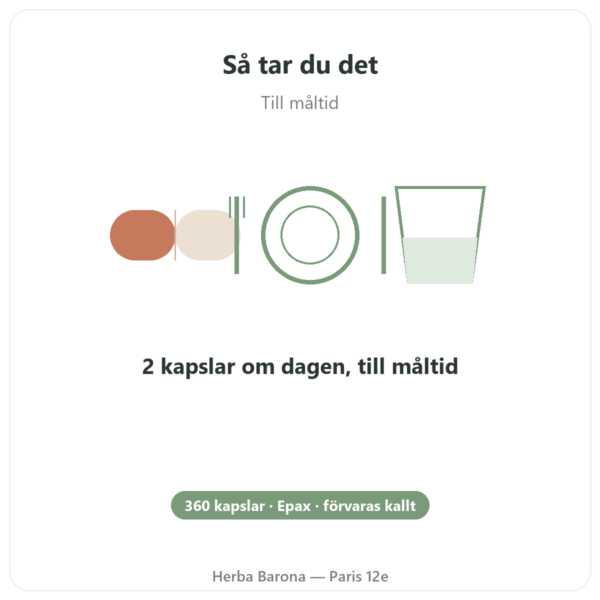 Omega 3 Epax® Nutrimuscle – 360 Kapslar användning och dosering Paris Herba Barona