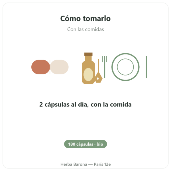 Omega-7: Aceite de espino amarillo – Dynveo – 180 cápsulas modo de empleo y dosis Paris Herba Barona