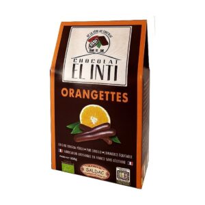 Orangettes BIO Saldac El Inti 150 g chocolat noir Paris Herba Barona