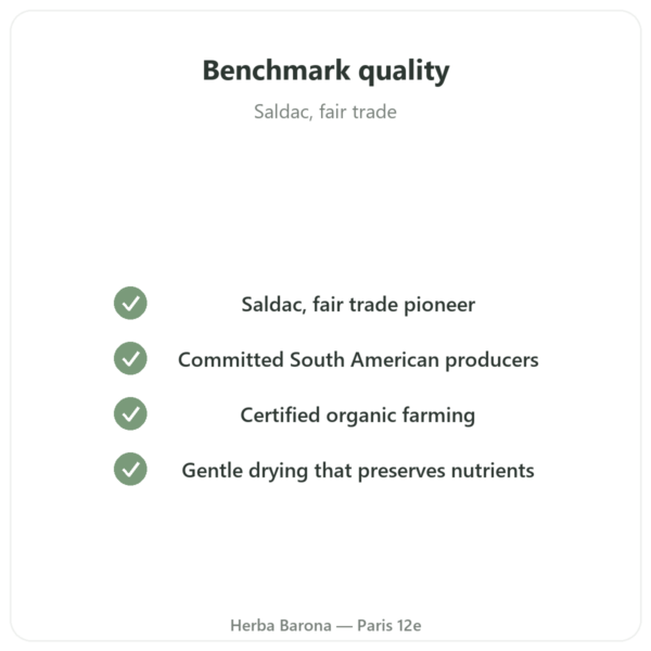 Organic Black Maca Powder – Pederoso – Saldac – 250g quality Paris Herba Barona