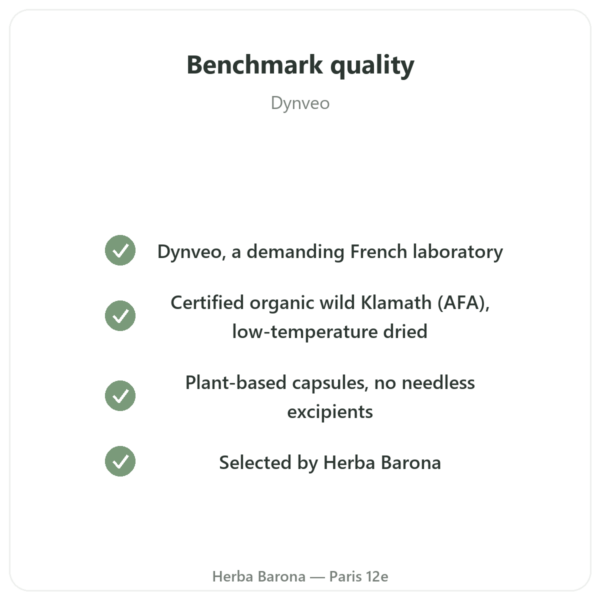 Organic Klamath Powder 150g - Dynveo quality Paris Herba Barona