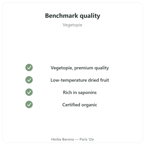 Organic Tribulus Terrestris Powder 200g - Premium - Vegetopie quality Paris Herba Barona