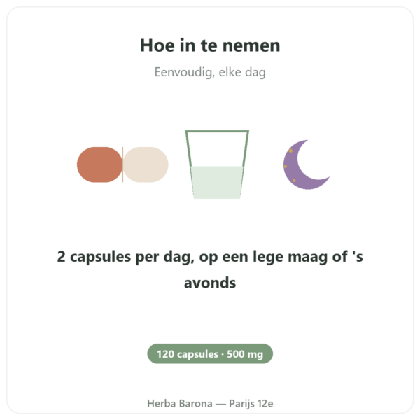 Ornithine 500 mg – 120 capsules – Now Foods gebruiksaanwijzing en dosering Paris Herba Barona