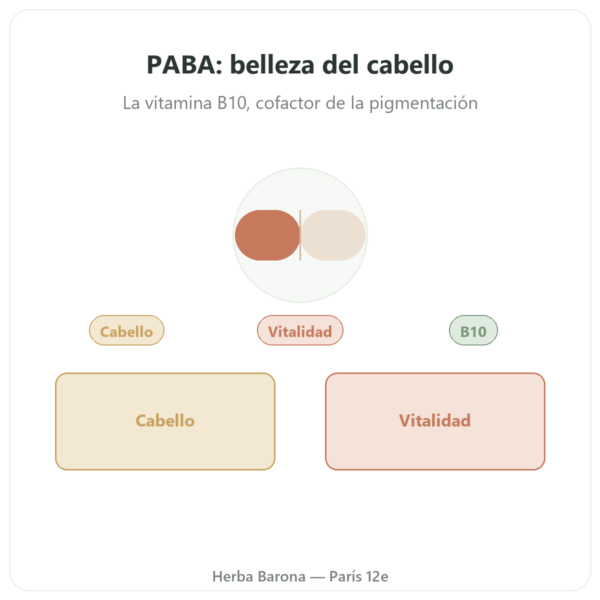 PABA 500 – 60 cápsulas – Dynveo presentación Paris Herba Barona