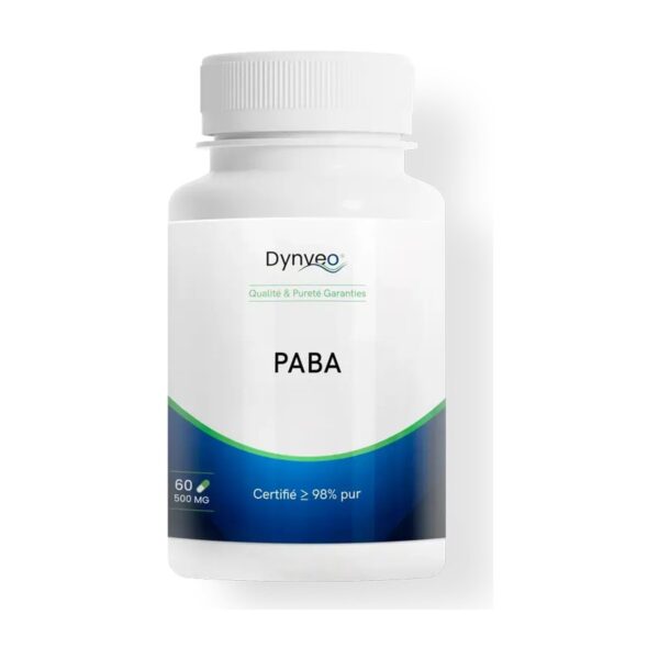 PABA Dynveo 500 mg Vitamine B10 60 gelules Paris 12e Herba Barona