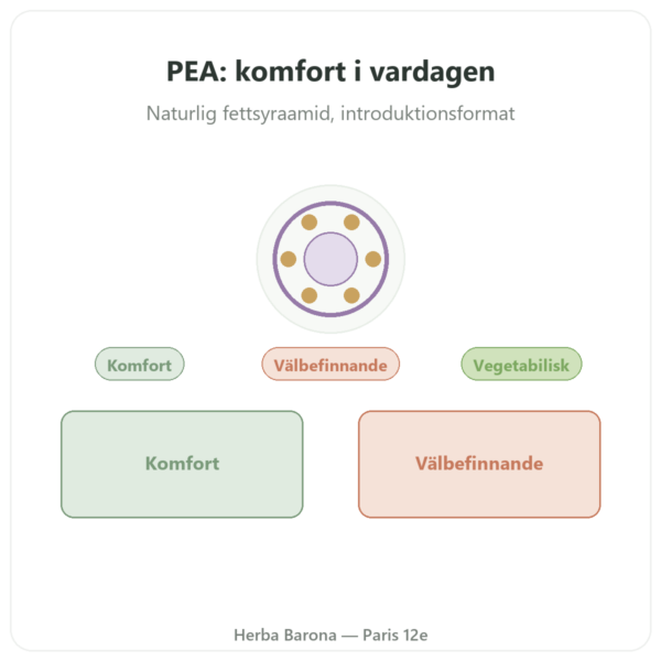 Palmitoyletanolamid PEA Dynveo 30 Kapslar 400 mg presentation Paris Herba Barona