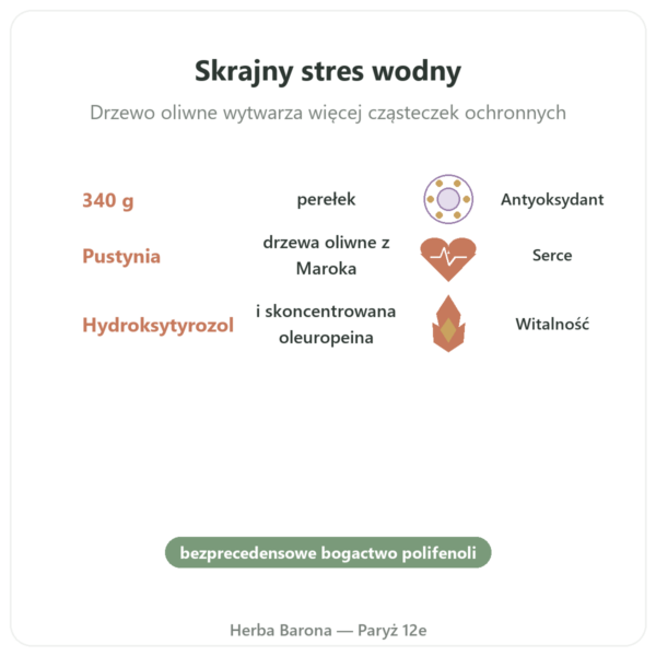 Perles d'Oliviers du Desert NaturaMedicatrix 340g korzyści i najważniejsze fakty Paris Herba Barona