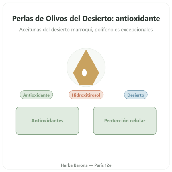 Perlas de Olivos del Desierto NaturaMedicatrix – 340 g presentación Paris Herba Barona