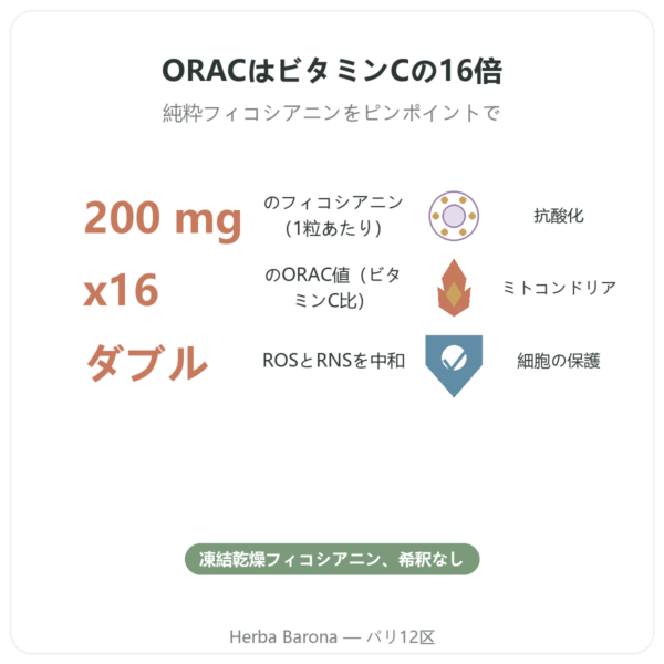 フィコシアニン 200mg – Life’s code – 30カプセル benefits and key facts Paris Herba Barona
