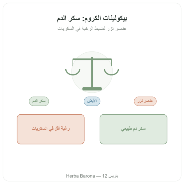 بيكولينات الكروم 100 ميكروغرام – 60 كبسولة – Dynveo عرض المنتج Paris Herba Barona