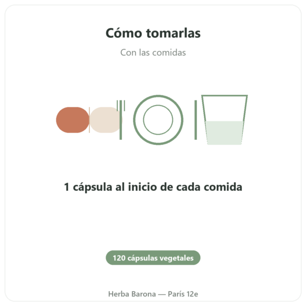 Plant Enzymes – 120 Cápsulas – Now Foods – Enzimas Digestivas Vegetales modo de empleo y dosis Paris Herba Barona