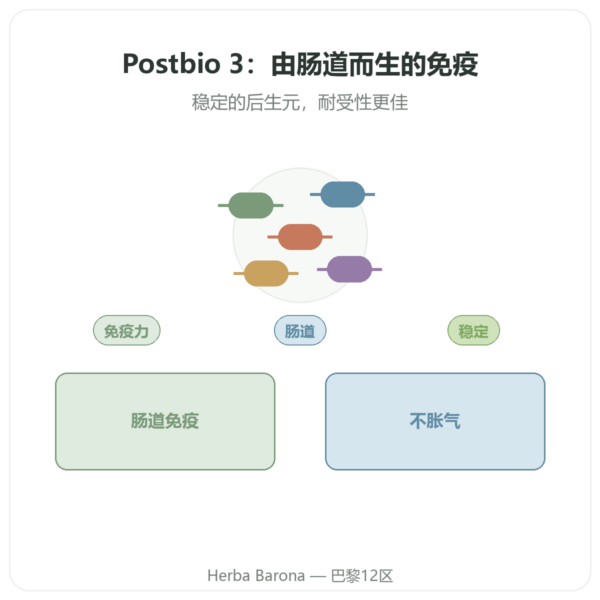 Postbio 3 Dynveo 60 粒胶囊 产品展示 Paris Herba Barona