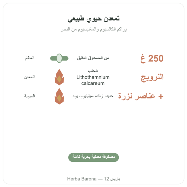 مسحوق ليثوثامن 250 غ – Vecteur Santé الفوائد والمعطيات الرئيسية Paris Herba Barona
