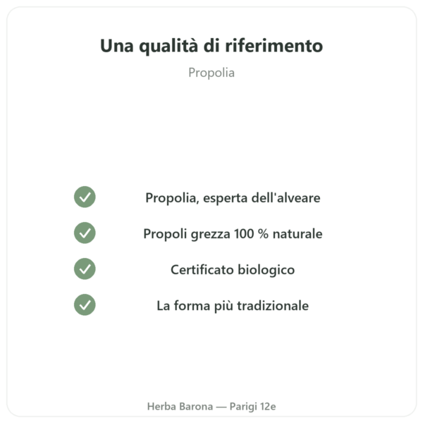 Propoli pura da masticare bio in barretta – Propolia qualità Paris Herba Barona